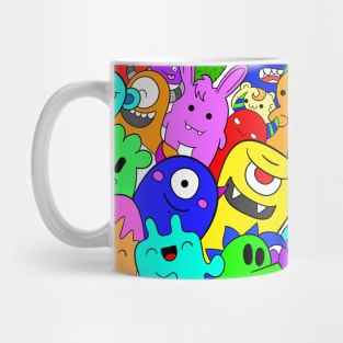 Doodle Monsters Mug